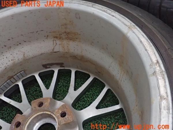 3UPJ=9229060918]MR2(SW20)後期 BBS RG224 RG225 ホイール 17×8J/9J +45 PCD114.3 5穴 4本 中古_5
