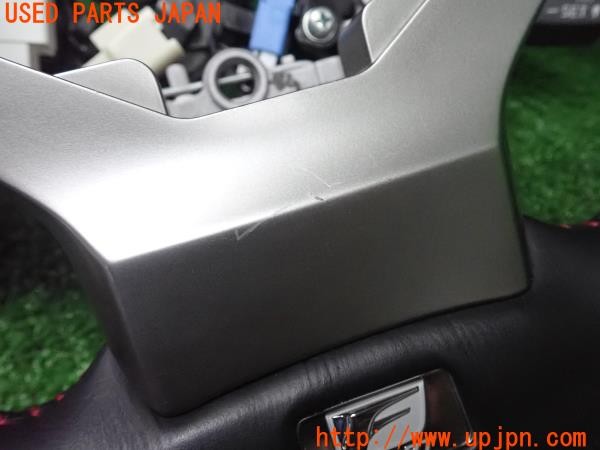 3UPJ=9229070617]レクサス RC300h Fスポーツ(AVC10)純正 ステアリング 中古_4