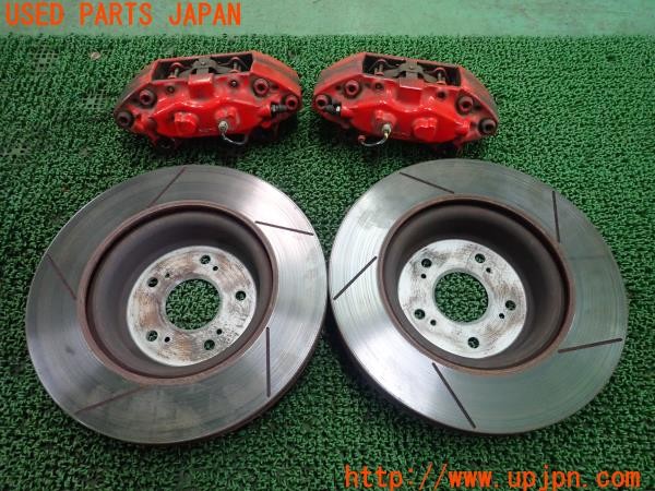 3UPJ=9229090302]シビック タイプR(FD2)後期 純正 brembo ブレンボ フロント キャリパーローターセット 中古_2