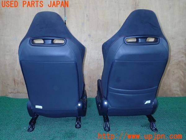 3UPJ=9229090609]シビック タイプR(FD2)後期 純正 シートセット セミバケットシート 運転席 助手席 レール付き 中古_2