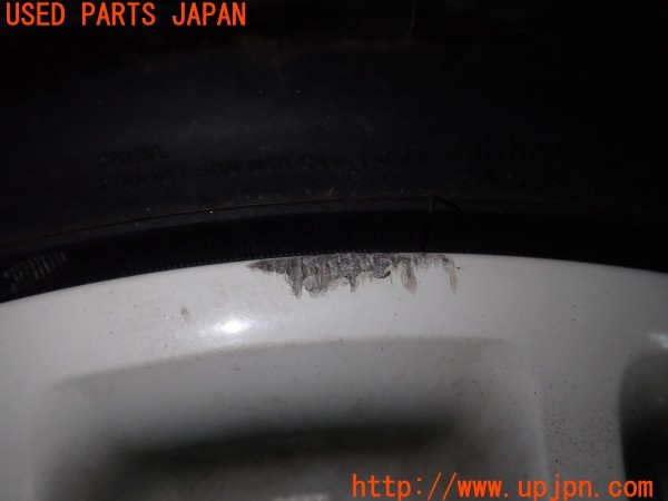 3UPJ=9229100918]シビック タイプR(FD2)インテグラ純正？ ホイール① 17×7JJ +60 PCD114.3 5穴 2本 中古_2