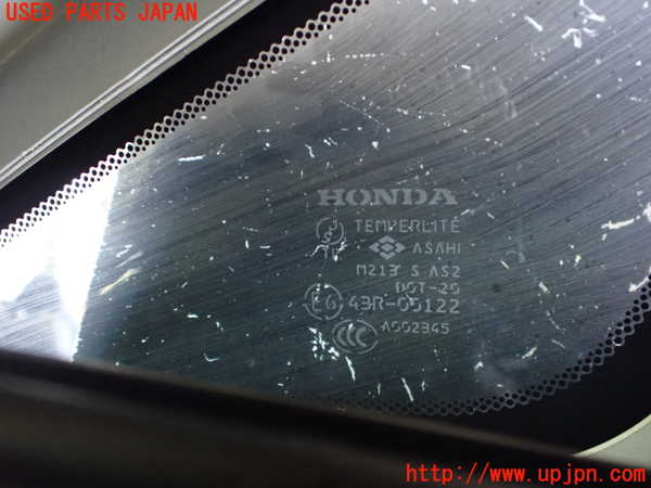 2UPJ-9229101200]シビック タイプR(FD2)右フロント三角窓ガラス (43R-00122 M213) 中古_2