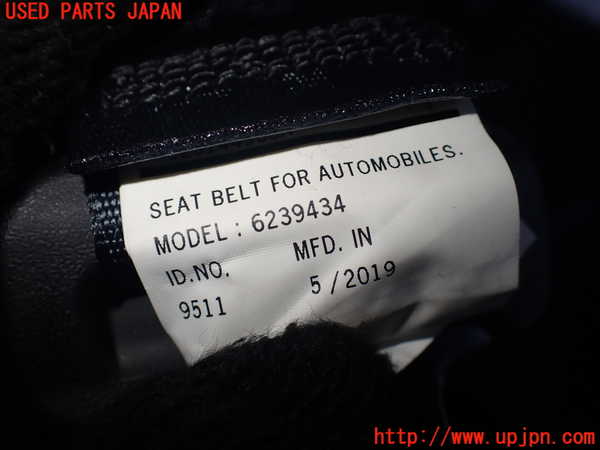 1UPJ-9229127215]デリカD：5(CV2W)3列目シートベルト 中古_3