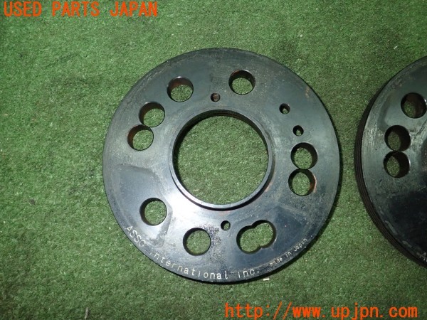 3UPJ=9229130971]アバルト 695 エッセエッセ(型式不明)ASSO ワイドトレッドスペーサー① 13mm PCD98 4穴/5穴 中古_2