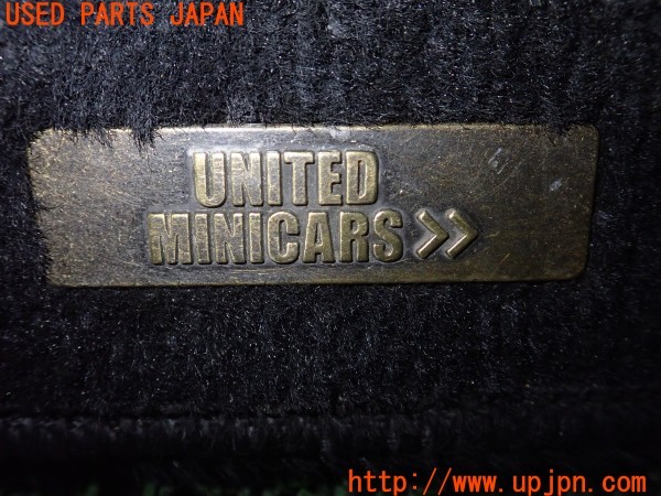 3UPJ=9229160629]BMW ミニ(MINI)クーパー(XM15 F56)UNITED MINI CARS ユナイテッドミニカーズ フロアマット 中古_5