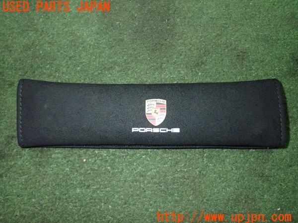 3UPJ=9229170001]ポルシェ マカン ターボ(95BCTL 95B型)社外 シートベルトパッド 中古_3