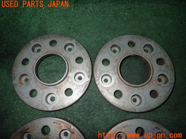 3UPJ=9229180971]マセラティ ギブリ(MG30C M157)社外 ワイドトレッドスペーサー15mm PCD114.3 ハブ径約67mm 5穴 中古_2