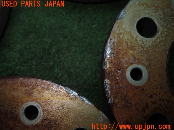 3UPJ=9229180971]マセラティ ギブリ(MG30C M157)社外 ワイドトレッドスペーサー15mm PCD114.3 ハブ径約67mm 5穴 中古_5