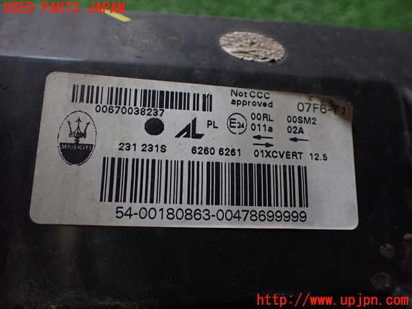 2UPJ-9229181130]マセラティ・ギブリ(MG30C)右ヘッドライト HID 中古_3