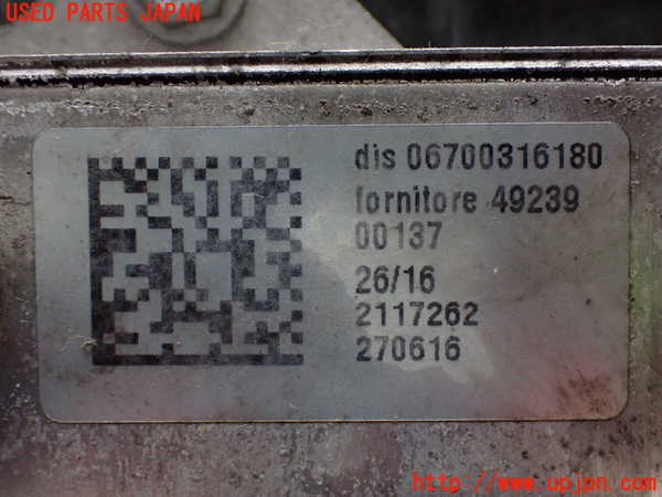 2UPJ-9229182481]マセラティ・ギブリ(MG30C)オイルクーラー1 中古_3