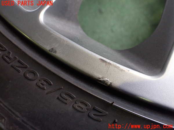 2UPJ-9229189058]マセラティ・ギブリ(MG30C)タイヤ　ホイール　1本③ 285/30ZR21 ジャンク品 中古_3