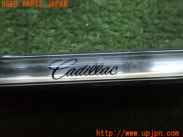 3UPJ=9229200001]キャデラック CTS スポーツセダン(X322B)純正 G0730028 クロームナンバープレートフレーム 2017年モデル 中古_5