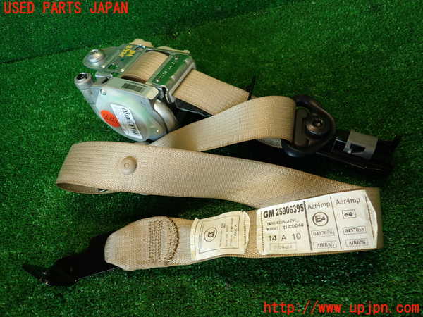 2UPJ-9229207075]キャデラック・CTS スポーツセダン(X322B)助手席シートベルト (左ハンドル) 中古_2