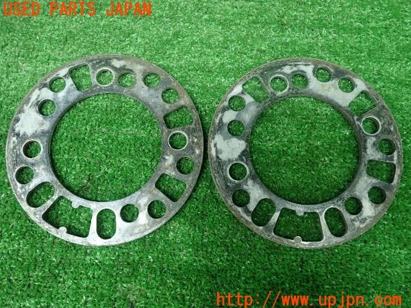 3UPJ=9229220969]ロードスター(ND5RC)前期 HKB 5mm PCD114.3/100  4/5穴 ハブ径約78mm マルチ 2枚セット 中古_2