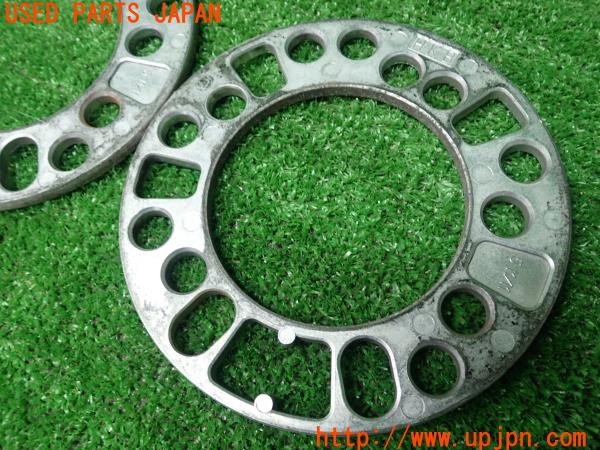 3UPJ=9229220969]ロードスター(ND5RC)前期 HKB 5mm PCD114.3/100  4/5穴 ハブ径約78mm マルチ 2枚セット 中古_4