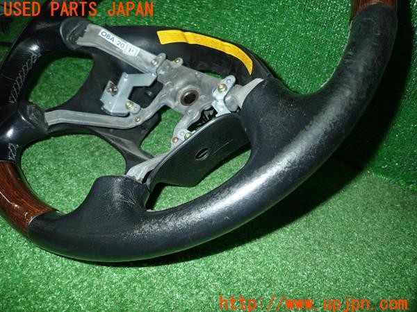 3UPJ=9229230617]パジェロ(V45W)純正 ステアリング 中古_3