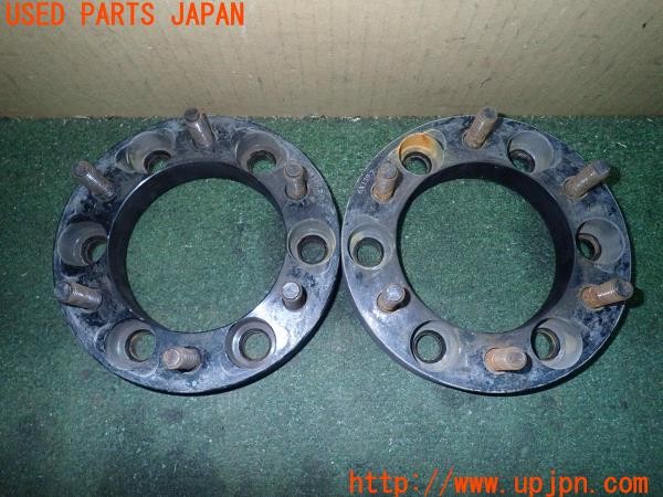 3UPJ=9229240971]ハイラックスサーフ(KZN130W)社外 ワイドトレッドスペーサー 30mm PCD139.7 6穴 ハブ径108mm 中古_3