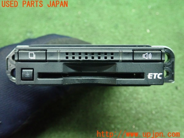 3UPJ=9229250503]エスティマ(ACR55W)後期 純正ビルトイン 86980-58020 ETC車載器 中古_3