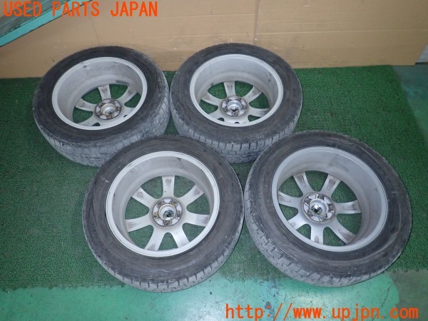 3UPJ=9229250918]エスティマ(ACR55W)後期 DUNLOP ダンロップ PRD ホイール 17×7J +48 PCD112 5穴 4本 中古_5