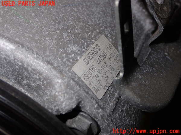 1UPJ-9229256025]エスティマ(ACR55W)エアコンコンプレッサー 中古_2