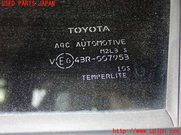 1UPJ-9229271320]ヤリス(YARIS) クロス ハイブリッド(MXPJ10)左後ドア AGC M2L3 中古_2