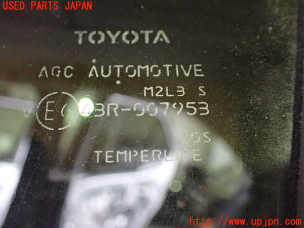 1UPJ-9229281320]ヤリス(YARIS) クロス ハイブリッド(MXPJ15)左後ドア AGC M2L3 中古_3