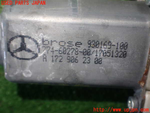 1UPJ-9229291326]ベンツ SLK350(172457)左後レギュレーターモーター 中古_3