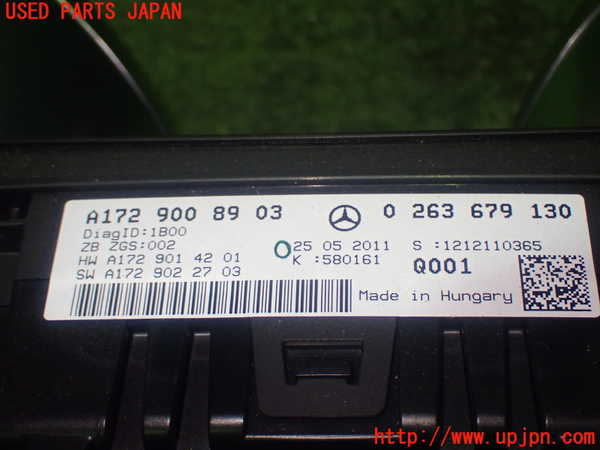 1UPJ-9229296170]ベンツ SLK350(172457)スピードメーター 中古_4