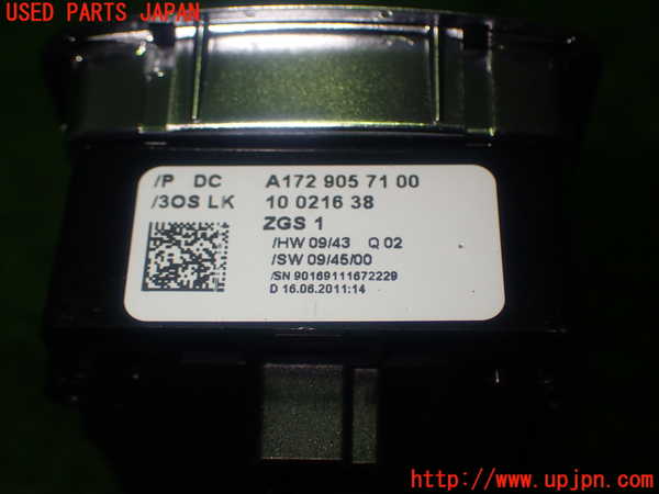 1UPJ-9229296240]ベンツ SLK350(172457)右パワーウィンドウスイッチ 中古_4
