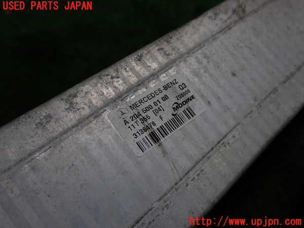 1UPJ-9229302451]ベンツ SLK200 R172(172448)インタークーラー1 中古_4