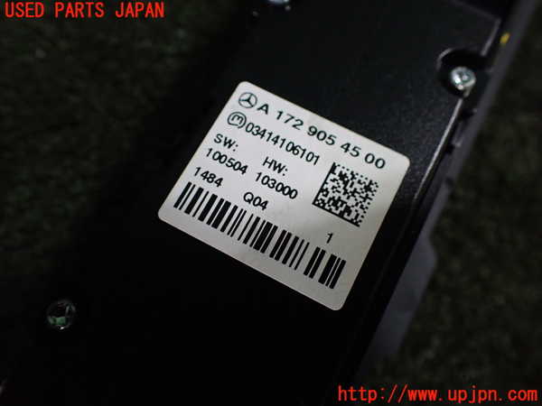 1UPJ-9229306306]ベンツ SLK200 R172(172448)スイッチ1(シート空調 SPORT 横滑り防止OFF等) 中古_4
