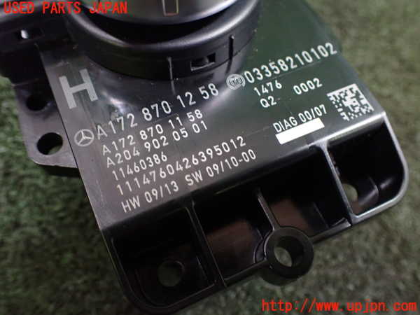1UPJ-9229306307]ベンツ SLK200 R172(172448)スイッチ2(ナビ　メディア) 中古_4