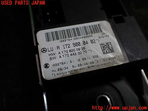 1UPJ-9229306152]ベンツ SLK200 R172(172448)コンピューター7 中古 A1729000402_3