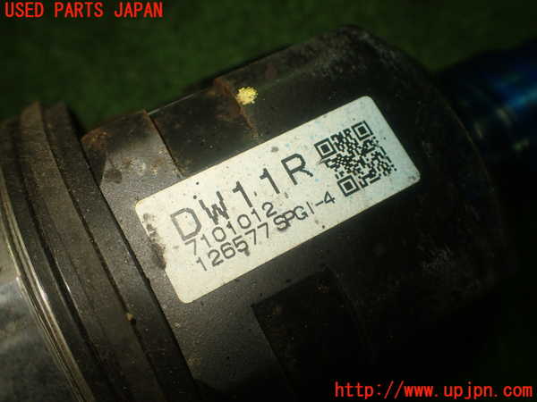 1UPJ-9229324010]レクサス・CT200h(ZWA10)右フロントドライブシャフト 中古_5