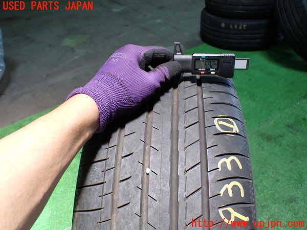1UPJ-9229339041]レヴォーグ(VN5)タイヤ　ホイール　1本① 225/45R18 中古_5