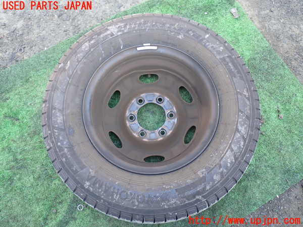 1UPJ-9229349029]NV350 キャラバン バン(VW2E26)タイヤ　ホイール　1本④ 195/80R15 中古_3