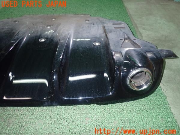 3UPJ=9229350056]ルノー ルーテシア R.S.(RF4C)純正 リアディフューザー アンダーカバー マフラーカッター付 中古_3