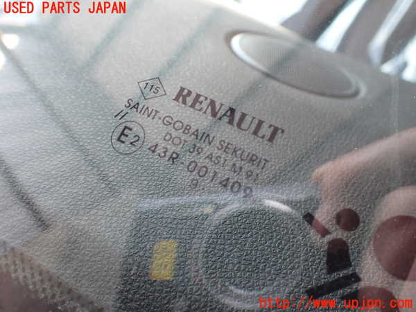 2UPJ-9229351195]ルノー・ルーテシア(RF4C)フロントガラス (43R-001409 M91) 中古_4