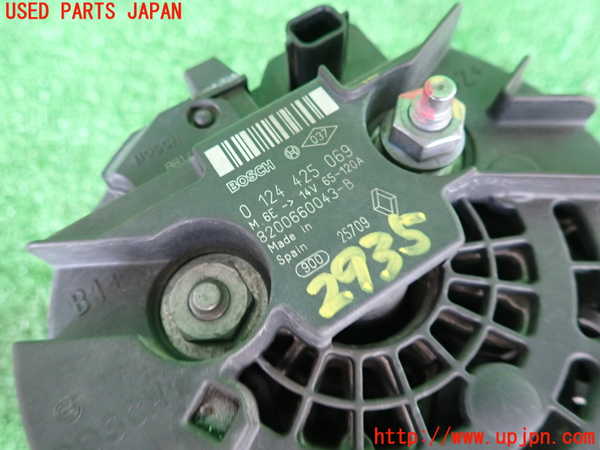 2UPJ-9229356015]ルノー・ルーテシア(RF4C)オルタネーター(ダイナモ) 中古_3