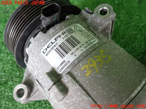 2UPJ-9229356025]ルノー・ルーテシア(RF4C)エアコンコンプレッサー 中古_3