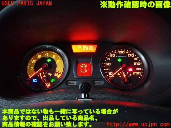 2UPJ-9229356170]ルノー・ルーテシア(RF4C)スピードメーター 中古_4