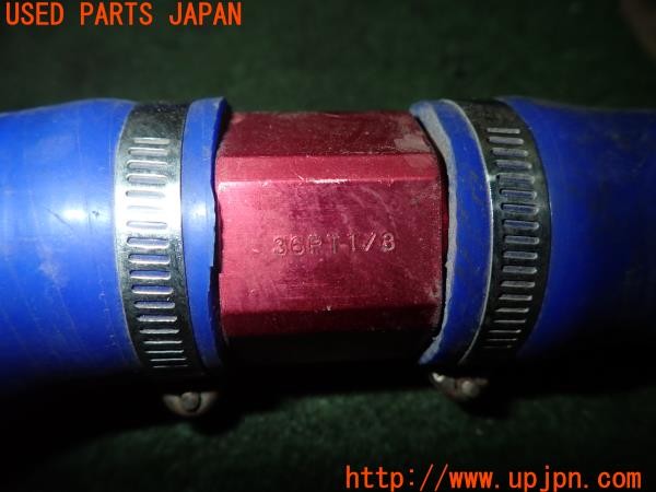3UPJ=9229370157]フェアレディZ 300ZXツインターボ 2by2 Tバールーフ(GCZ32)前期 社外 ラジエーターホース JURAN アダプター付き 中古_3