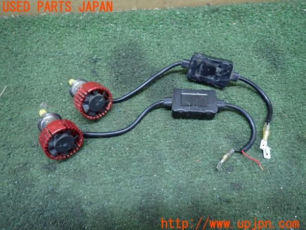 3UPJ=9229370505]フェアレディZ 300ZXツインターボ 2by2 Tバールーフ(GCZ32)前期 社外 LEDバルブ ヘッドライト H3c 中古_4