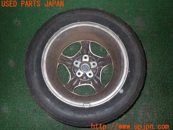3UPJ=9229370961]フェアレディZ 300ZXツインターボ(GCZ32)前期 純正 40P00 R タイヤホイール 16×7.5JJ +45 PCD114.3 5穴 1本 中古_4