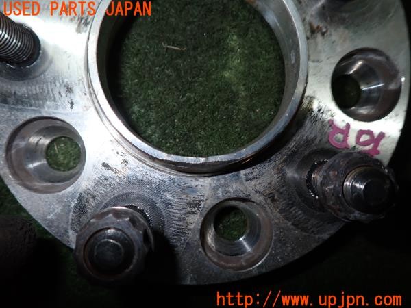 3UPJ=9229370971]フェアレディZ 300ZXツインターボ 2by2 Tバールーフ(GCZ32)前期 KICS ワイドトレッドスペーサー① 15mm PCD114.3 5穴 中古_3