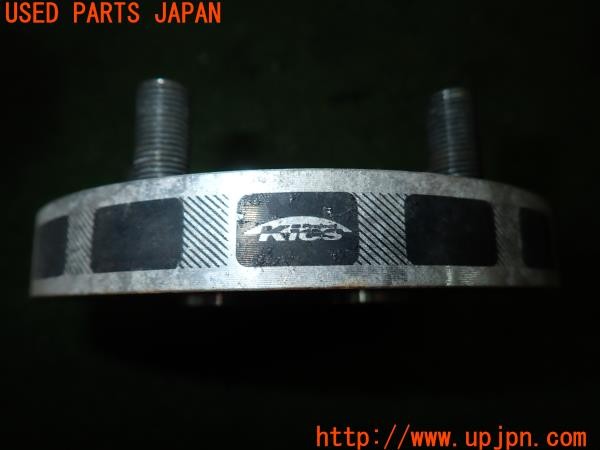 3UPJ=9229370972]フェアレディZ 300ZXツインターボ 2by2 Tバールーフ(GCZ32)前期 KICS ワイドトレッドスペーサー② 20mm PCD114.3 5穴 中古_3