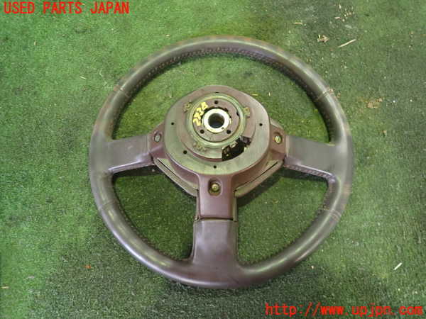 2UPJ-9229387855]スープラ(GA70)ステアリングホイール (ジャンク品) 中古_2