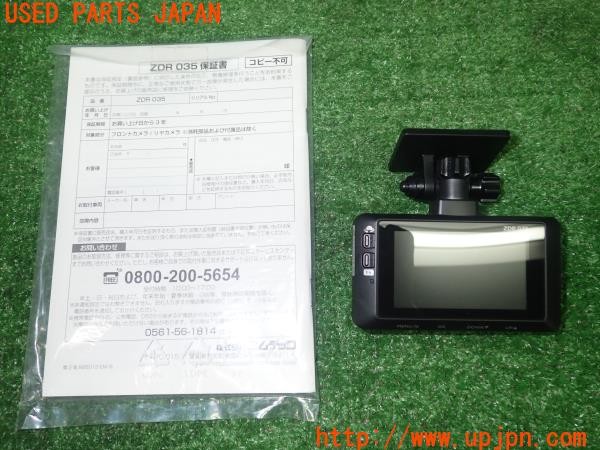 3UPJ=9229400579]レクサス RX450(GYL10W)COMTEC コムテック ZDR035 ドライブレコーダー フロントカメラのみ 中古_2