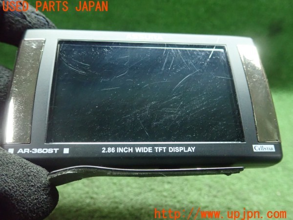 3UPJ=9229460575]レクサス IS-F(USE20)CELLSTAR セルスター AR-360ST レーダー探知機 本体のみ 中古_3