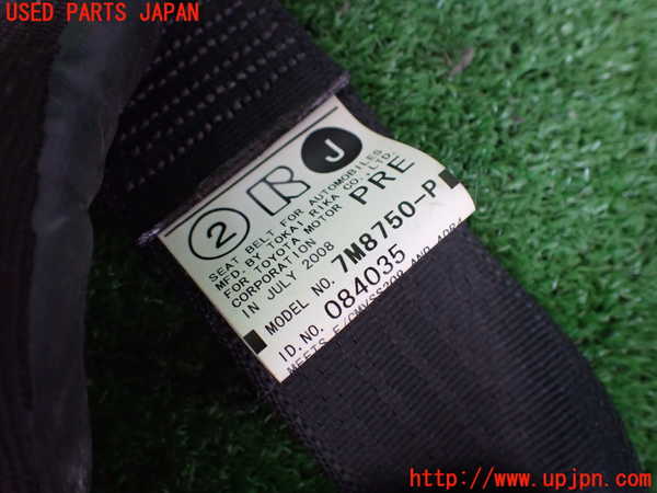 2UPJ-9229467075]レクサス・IS F(USE20)助手席シートベルト 中古_2
